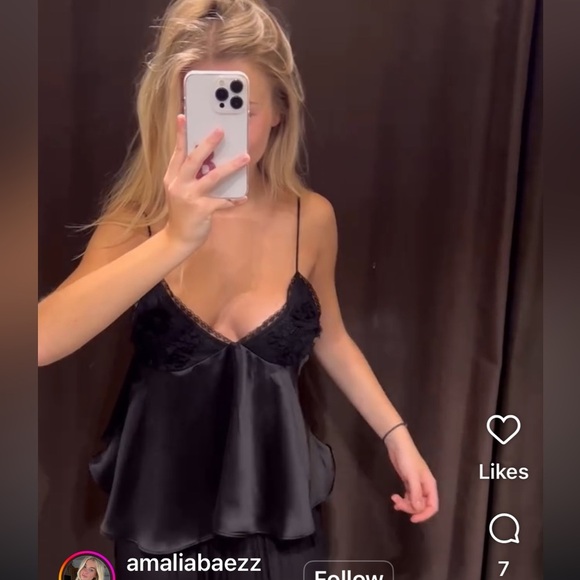 NWT ZARA SATIN LACE EMBROIDERY TOP SIZE XXL - Picture 15 of 15